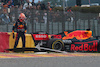 GP BELGIO, Max Verstappen (NLD) Red Bull Racing RB16B crashed during FP2.
27.08.2021. Formula 1 World Championship, Rd 12, Belgian Grand Prix, Spa Francorchamps, Belgium, Practice Day.
- www.xpbimages.com, EMail: requests@xpbimages.com © Copyright: XPB Images