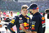 GP CITTA DEL MESSICO, Max Verstappen (NLD) Red Bull Racing RB16B e 
Adrian Newey (GBR) Red Bull Racing Chief Technical Officer.
07.11.2021. Formula 1 World Championship, Rd 18, Mexican Grand Prix, Mexico City, Mexico, Gara Day.
- www.xpbimages.com, EMail: requests@xpbimages.com ¬© Copyright: Batchelor / XPB Images