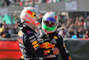 GP CITTA DEL MESSICO, 1st place Max Verstappen (NLD) Red Bull Racing RB16B e Sergio Perez (MEX) Red Bull Racing RB16B.
07.11.2021. Formula 1 World Championship, Rd 18, Mexican Grand Prix, Mexico City, Mexico, Gara Day.
- www.xpbimages.com, EMail: requests@xpbimages.com ¬© Copyright: Batchelor / XPB Images
