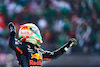 GP CITTA DEL MESSICO, Sergio Perez (MEX) Red Bull Racing celebrates his third position in parc ferme.
07.11.2021. Formula 1 World Championship, Rd 18, Mexican Grand Prix, Mexico City, Mexico, Gara Day.
- www.xpbimages.com, EMail: requests@xpbimages.com © Copyright: Charniaux / XPB Images