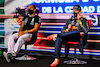 GP CITTA DEL MESSICO, (L to R): Lewis Hamilton (GBR) Mercedes AMG F1 e Sergio Perez (MEX) Red Bull Racing in the post race FIA Press Conference.
07.11.2021. Formula 1 World Championship, Rd 18, Mexican Grand Prix, Mexico City, Mexico, Gara Day.
- www.xpbimages.com, EMail: requests@xpbimages.com © Copyright: Carrezevoli / XPB Images