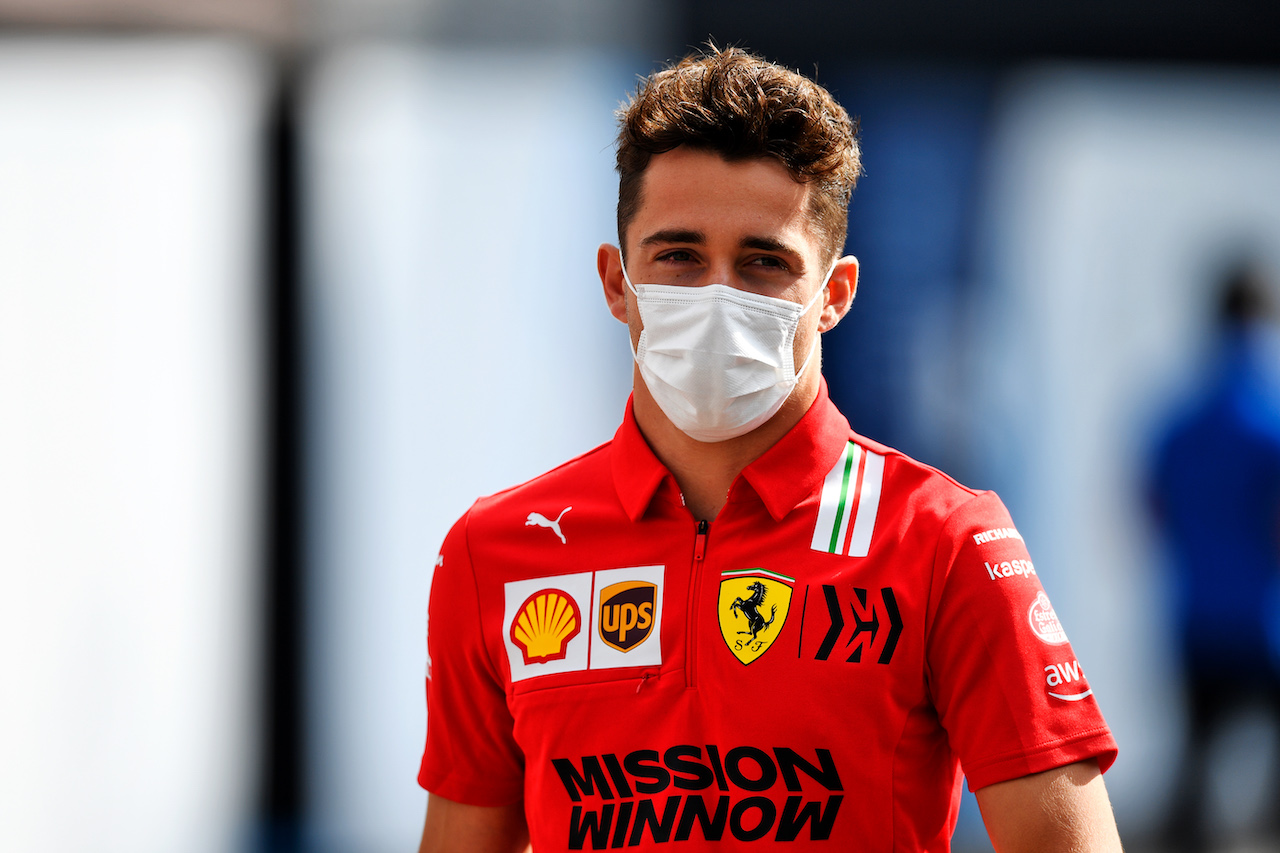 GP CITTA DEL MESSICO, Charles Leclerc (MON) Ferrari.
04.11.2021. Formula 1 World Championship, Rd 18, Mexican Grand Prix, Mexico City, Mexico, Preparation Day.
- www.xpbimages.com, EMail: requests@xpbimages.com © Copyright: Carrezevoli / XPB Images