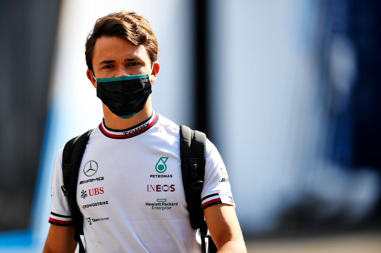 GP CITTA DEL MESSICO, Nyck de Vries (NLD) Mercedes AMG F1 Reserve Driver.
04.11.2021. Formula 1 World Championship, Rd 18, Mexican Grand Prix, Mexico City, Mexico, Preparation Day.
- www.xpbimages.com, EMail: requests@xpbimages.com © Copyright: Carrezevoli / XPB Images