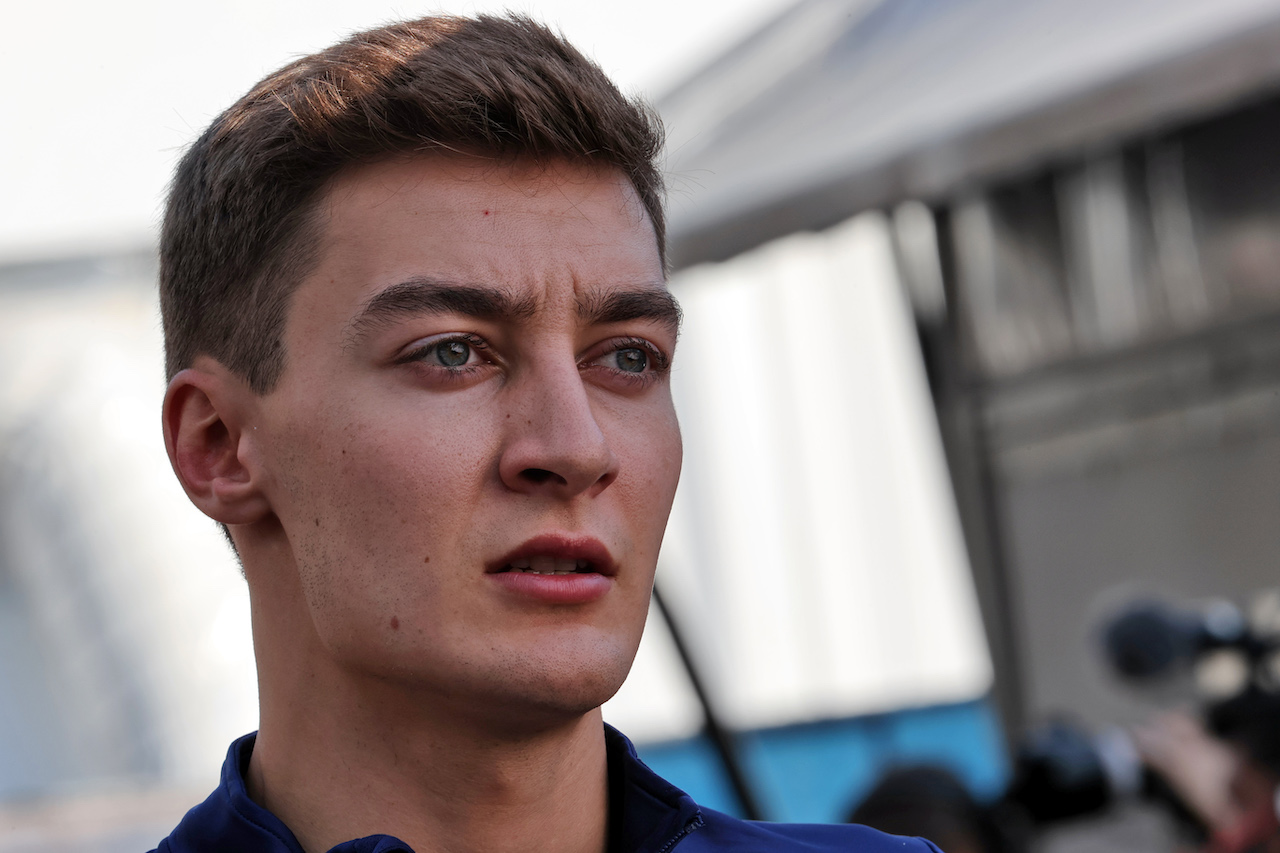 GP CITTA DEL MESSICO, George Russell (GBR) Williams Racing.
04.11.2021. Formula 1 World Championship, Rd 18, Mexican Grand Prix, Mexico City, Mexico, Preparation Day.
- www.xpbimages.com, EMail: requests@xpbimages.com © Copyright: Batchelor / XPB Images