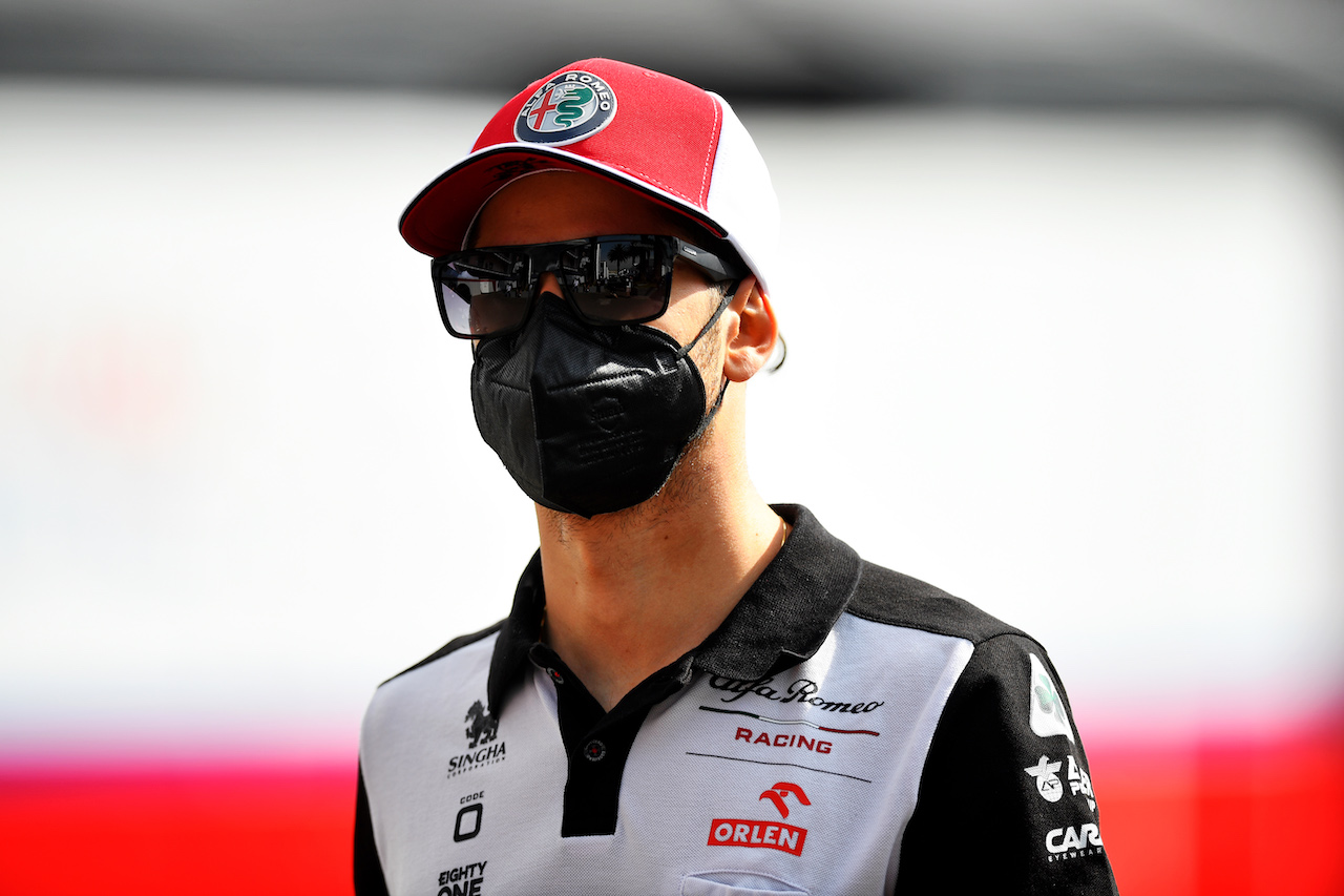 GP CITTA DEL MESSICO, Antonio Giovinazzi (ITA) Alfa Romeo Racing.
04.11.2021. Formula 1 World Championship, Rd 18, Mexican Grand Prix, Mexico City, Mexico, Preparation Day.
- www.xpbimages.com, EMail: requests@xpbimages.com © Copyright: Carrezevoli / XPB Images