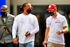GP CITTA DEL MESSICO, (L to R): Lewis Hamilton (GBR) Mercedes AMG F1 with Nikita Mazepin (RUS) Haas F1 Team.
04.11.2021. Formula 1 World Championship, Rd 18, Mexican Grand Prix, Mexico City, Mexico, Preparation Day.
- www.xpbimages.com, EMail: requests@xpbimages.com © Copyright: Carrezevoli / XPB Images