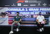 GP CITTA DEL MESSICO, (L to R): Lance Stroll (CDN) Aston Martin F1 Team e Mick Schumacher (GER) Haas F1 Team in the FIA Press Conference.
04.11.2021. Formula 1 World Championship, Rd 18, Mexican Grand Prix, Mexico City, Mexico, Preparation Day.
- www.xpbimages.com, EMail: requests@xpbimages.com © Copyright: FIA Pool Image for Editorial Use Only