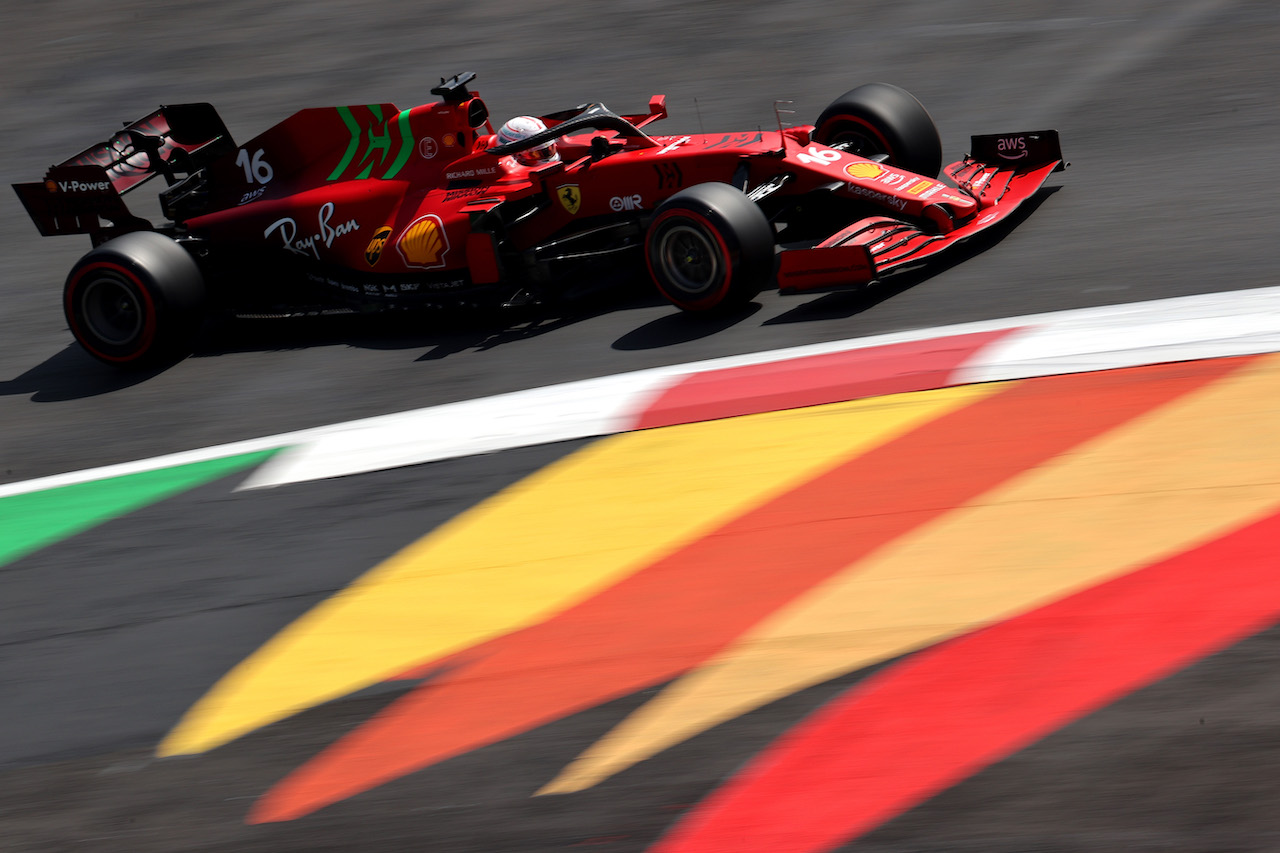 GP CITTA DEL MESSICO, Charles Leclerc (MON) Ferrari SF-21.
06.11.2021. Formula 1 World Championship, Rd 18, Mexican Grand Prix, Mexico City, Mexico, Qualifiche Day.
- www.xpbimages.com, EMail: requests@xpbimages.com © Copyright: Batchelor / XPB Images