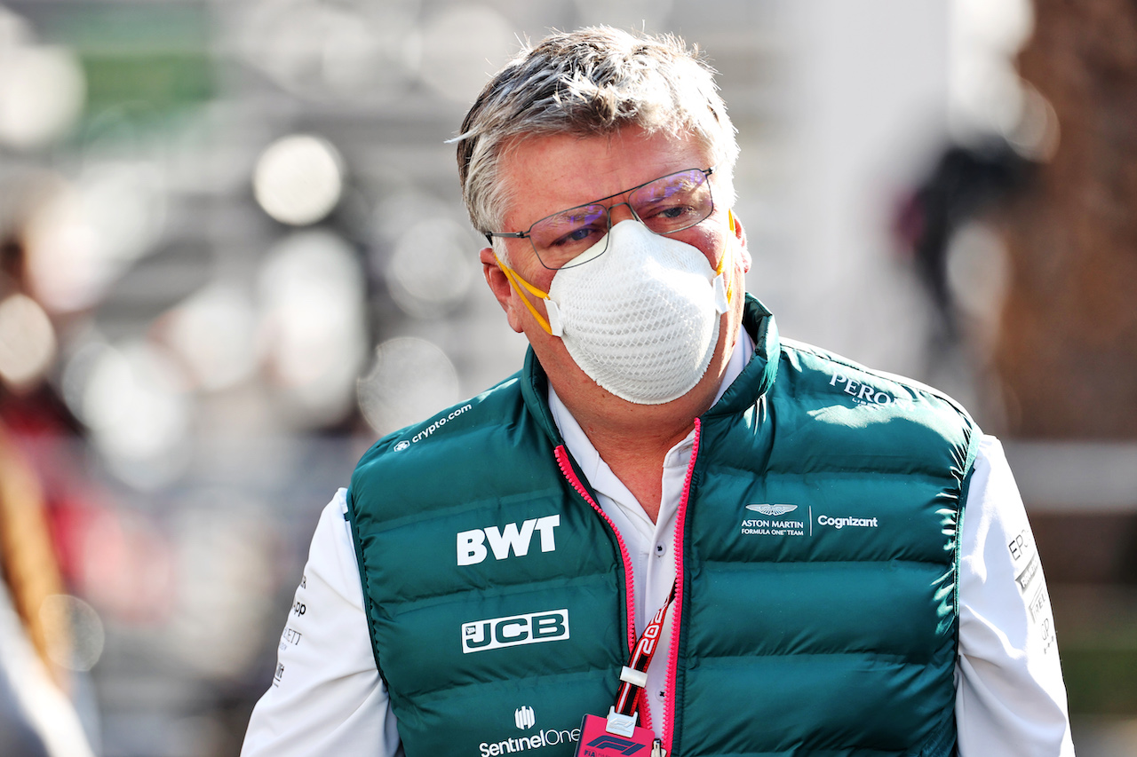 GP CITTA DEL MESSICO, Otmar Szafnauer (USA) Aston Martin F1 Team Principal e CEO.
06.11.2021. Formula 1 World Championship, Rd 18, Mexican Grand Prix, Mexico City, Mexico, Qualifiche Day.
- www.xpbimages.com, EMail: requests@xpbimages.com © Copyright: Batchelor / XPB Images