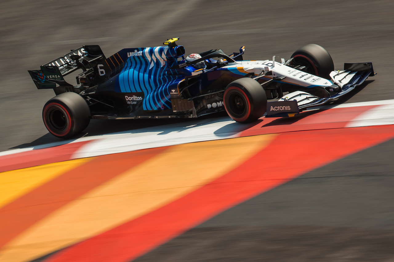 GP CITTA DEL MESSICO, Nicholas Latifi (CDN) Williams Racing FW43B.
06.11.2021. Formula 1 World Championship, Rd 18, Mexican Grand Prix, Mexico City, Mexico, Qualifiche Day.
- www.xpbimages.com, EMail: requests@xpbimages.com © Copyright: Batchelor / XPB Images