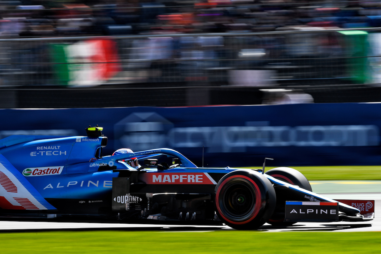 GP CITTA DEL MESSICO, Esteban Ocon (FRA) Alpine F1 Team A521.
06.11.2021. Formula 1 World Championship, Rd 18, Mexican Grand Prix, Mexico City, Mexico, Qualifiche Day.
- www.xpbimages.com, EMail: requests@xpbimages.com © Copyright: Carrezevoli / XPB Images