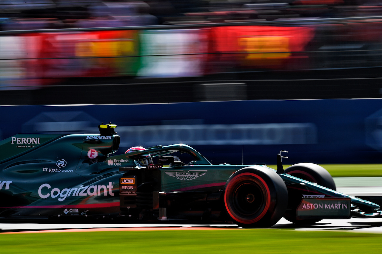 GP CITTA DEL MESSICO, Sebastian Vettel (GER) Aston Martin F1 Team AMR21.
06.11.2021. Formula 1 World Championship, Rd 18, Mexican Grand Prix, Mexico City, Mexico, Qualifiche Day.
- www.xpbimages.com, EMail: requests@xpbimages.com © Copyright: Carrezevoli / XPB Images