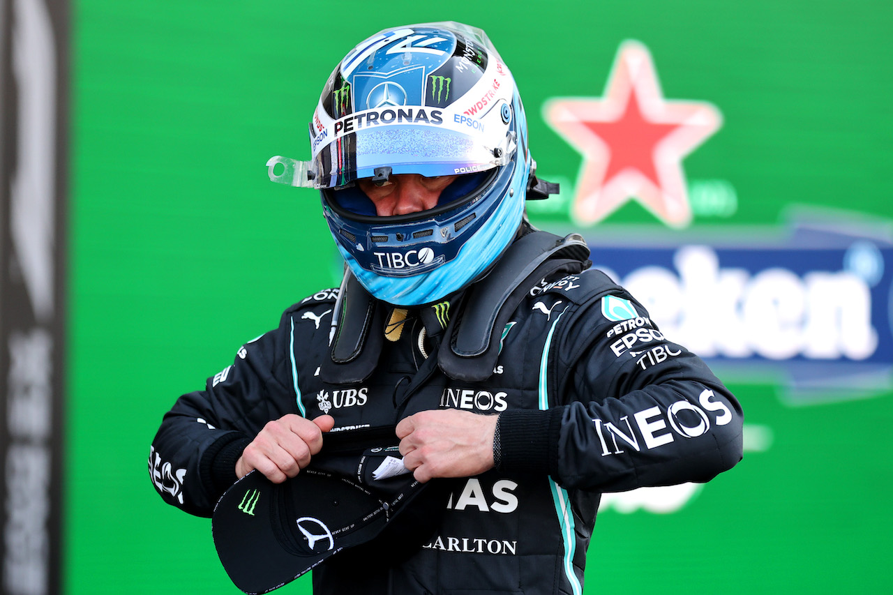 GP CITTA DEL MESSICO, Pole position for Valtteri Bottas (FIN) Mercedes AMG F1 W12.
06.11.2021. Formula 1 World Championship, Rd 18, Mexican Grand Prix, Mexico City, Mexico, Qualifiche Day.
- www.xpbimages.com, EMail: requests@xpbimages.com © Copyright: Batchelor / XPB Images