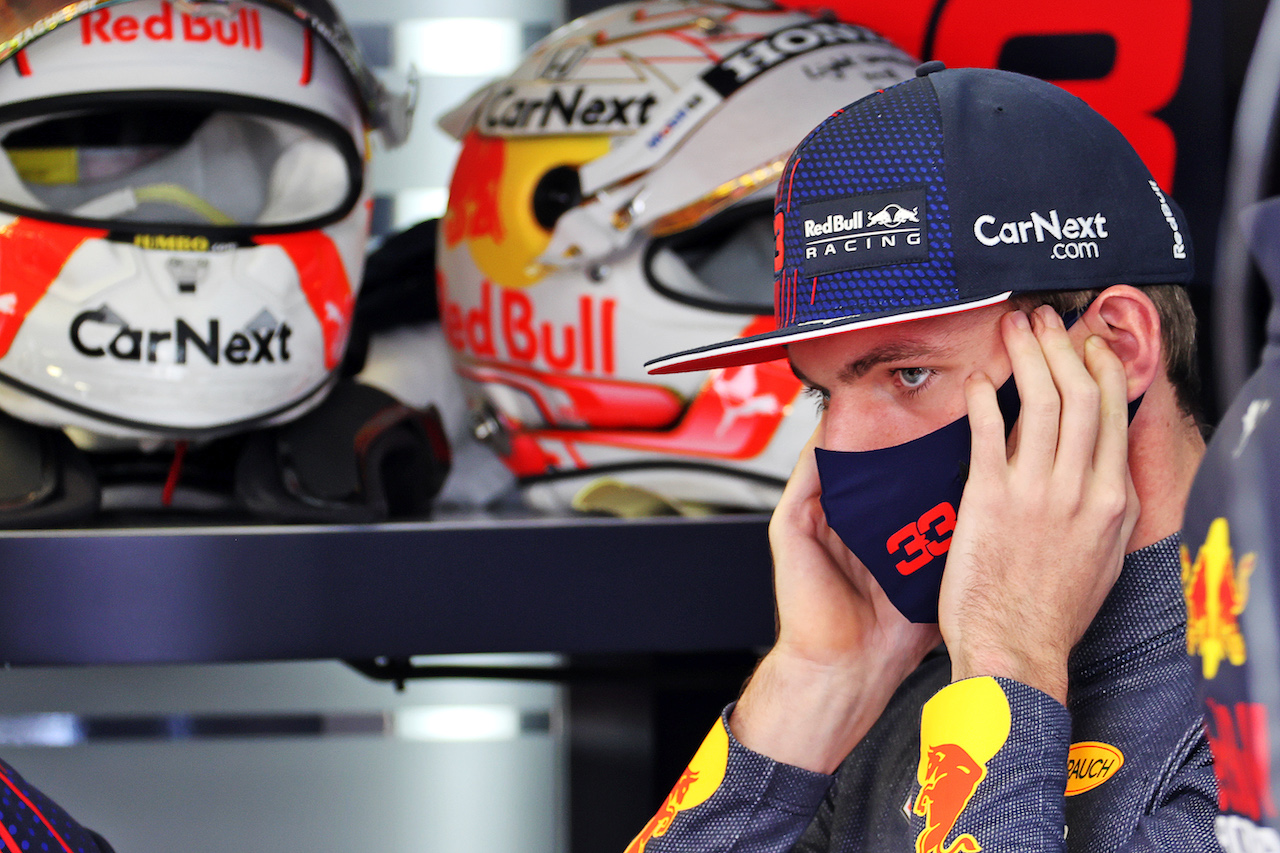 GP CITTA DEL MESSICO, Max Verstappen (NLD) Red Bull Racing.
06.11.2021. Formula 1 World Championship, Rd 18, Mexican Grand Prix, Mexico City, Mexico, Qualifiche Day.
- www.xpbimages.com, EMail: requests@xpbimages.com © Copyright: Batchelor / XPB Images
