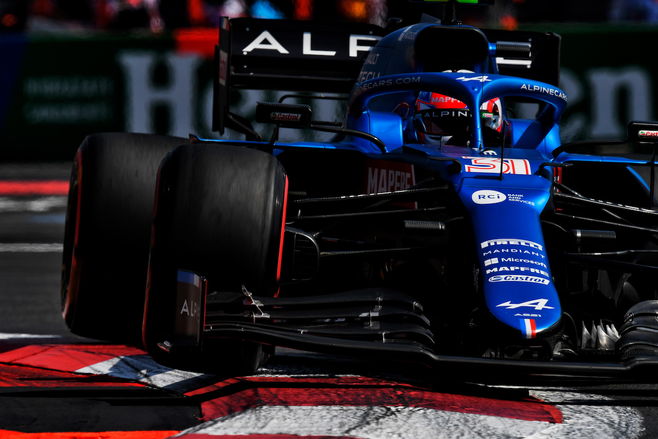 GP CITTA DEL MESSICO, Esteban Ocon (FRA) Alpine F1 Team A521.
06.11.2021. Formula 1 World Championship, Rd 18, Mexican Grand Prix, Mexico City, Mexico, Qualifiche Day.
- www.xpbimages.com, EMail: requests@xpbimages.com © Copyright: Carrezevoli / XPB Images