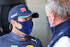 GP CITTA DEL MESSICO, (L to R): Sergio Perez (MEX) Red Bull Racing with Dr Helmut Marko (AUT) Red Bull Motorsport Consultant.
06.11.2021. Formula 1 World Championship, Rd 18, Mexican Grand Prix, Mexico City, Mexico, Qualifiche Day.
- www.xpbimages.com, EMail: requests@xpbimages.com © Copyright: Batchelor / XPB Images