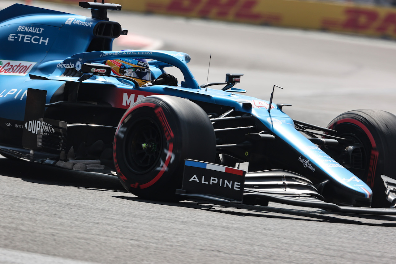 GP CITTA DEL MESSICO, Fernando Alonso (ESP) Alpine F1 Team A521.
05.11.2021. Formula 1 World Championship, Rd 18, Mexican Grand Prix, Mexico City, Mexico, Practice Day.
- www.xpbimages.com, EMail: requests@xpbimages.com © Copyright: Charniaux / XPB Images