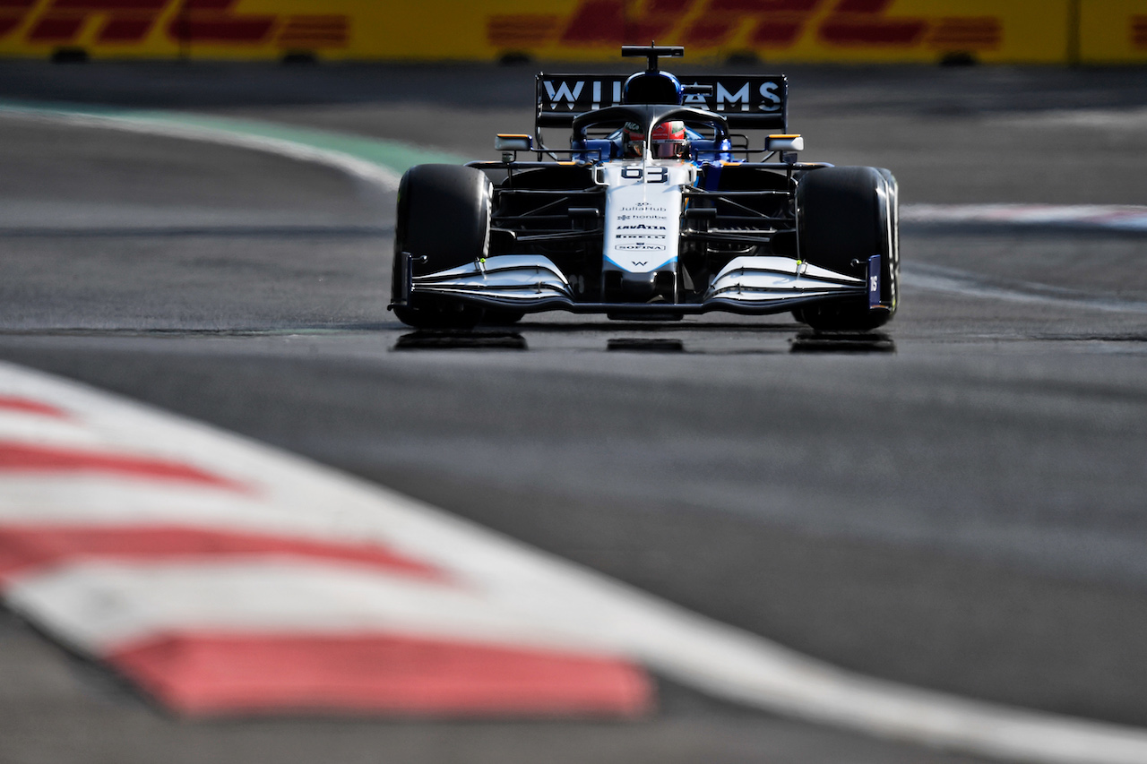 GP CITTA DEL MESSICO, George Russell (GBR) Williams Racing FW43B.
05.11.2021. Formula 1 World Championship, Rd 18, Mexican Grand Prix, Mexico City, Mexico, Practice Day.
- www.xpbimages.com, EMail: requests@xpbimages.com © Copyright: Carrezevoli / XPB Images