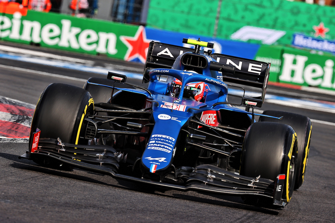 GP CITTA DEL MESSICO, Esteban Ocon (FRA) Alpine F1 Team A521.
05.11.2021. Formula 1 World Championship, Rd 18, Mexican Grand Prix, Mexico City, Mexico, Practice Day.
- www.xpbimages.com, EMail: requests@xpbimages.com © Copyright: Batchelor / XPB Images