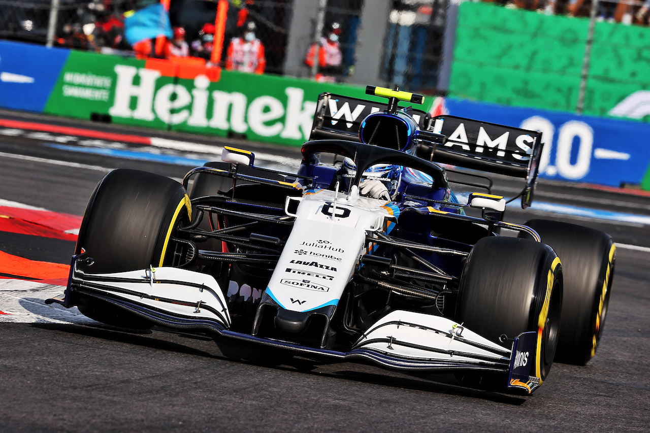 GP CITTA DEL MESSICO, Nicholas Latifi (CDN) Williams Racing FW43B.
05.11.2021. Formula 1 World Championship, Rd 18, Mexican Grand Prix, Mexico City, Mexico, Practice Day.
- www.xpbimages.com, EMail: requests@xpbimages.com © Copyright: Batchelor / XPB Images