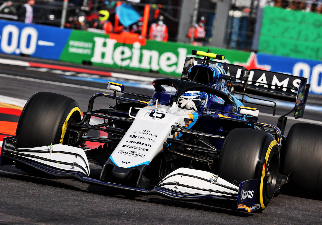 GP CITTA DEL MESSICO, Nicholas Latifi (CDN) Williams Racing FW43B.
05.11.2021. Formula 1 World Championship, Rd 18, Mexican Grand Prix, Mexico City, Mexico, Practice Day.
- www.xpbimages.com, EMail: requests@xpbimages.com © Copyright: Batchelor / XPB Images