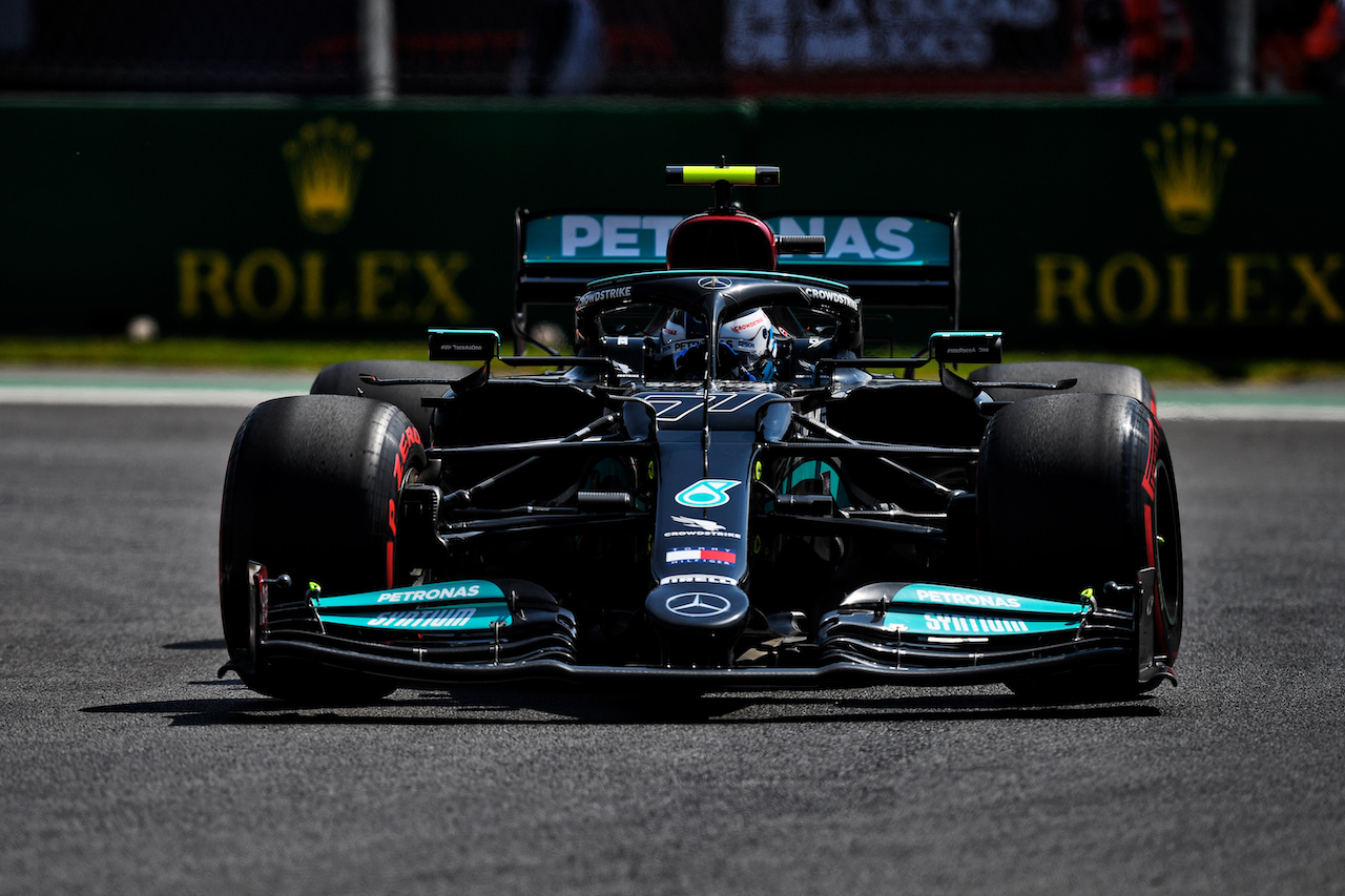 GP CITTA DEL MESSICO, Valtteri Bottas (FIN) Mercedes AMG F1 W12.
05.11.2021. Formula 1 World Championship, Rd 18, Mexican Grand Prix, Mexico City, Mexico, Practice Day.
- www.xpbimages.com, EMail: requests@xpbimages.com © Copyright: Carrezevoli / XPB Images
