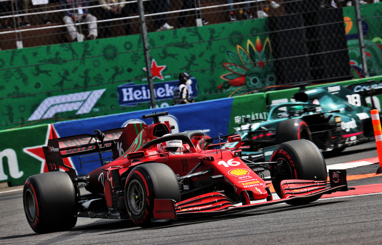 GP CITTA DEL MESSICO, Charles Leclerc (MON) Ferrari SF-21.
05.11.2021. Formula 1 World Championship, Rd 18, Mexican Grand Prix, Mexico City, Mexico, Practice Day.
- www.xpbimages.com, EMail: requests@xpbimages.com © Copyright: Batchelor / XPB Images