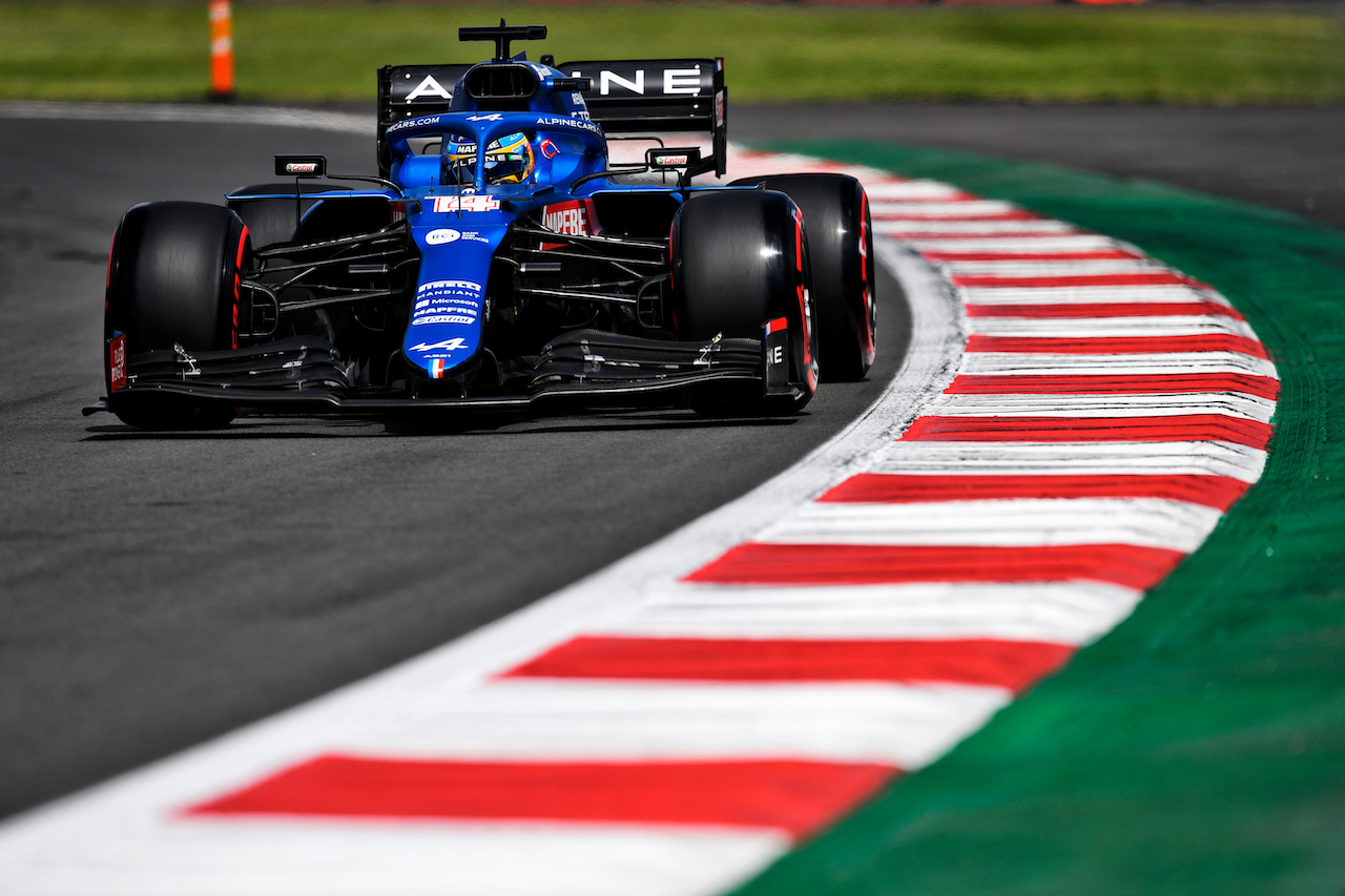 GP CITTA DEL MESSICO, Fernando Alonso (ESP) Alpine F1 Team A521.
05.11.2021. Formula 1 World Championship, Rd 18, Mexican Grand Prix, Mexico City, Mexico, Practice Day.
- www.xpbimages.com, EMail: requests@xpbimages.com © Copyright: Carrezevoli / XPB Images