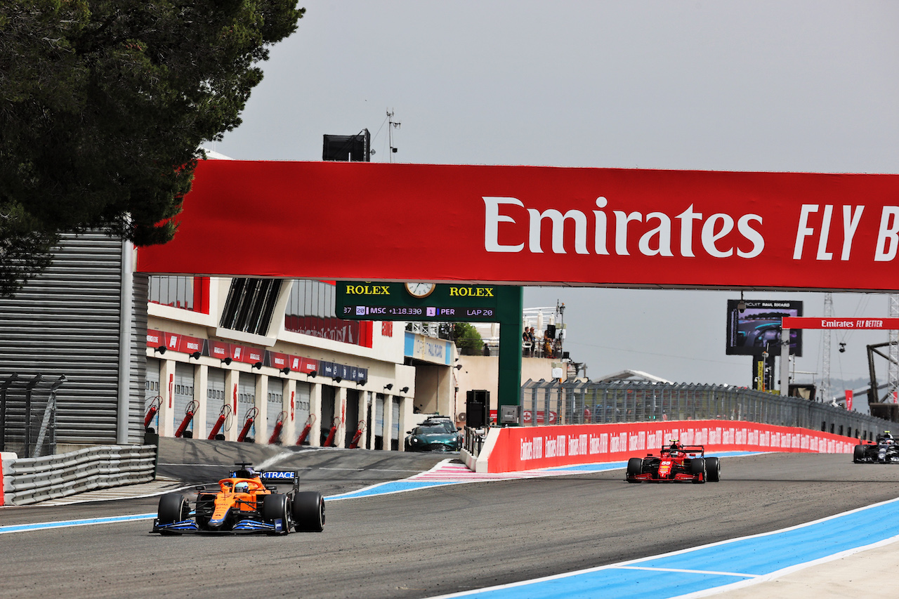 GP FRANCIA, Daniel Ricciardo (AUS) McLaren MCL35M.
20.06.2021. Formula 1 World Championship, Rd 7, French Grand Prix, Paul Ricard, France, Gara Day.
- www.xpbimages.com, EMail: requests@xpbimages.com © Copyright: Batchelor / XPB Images