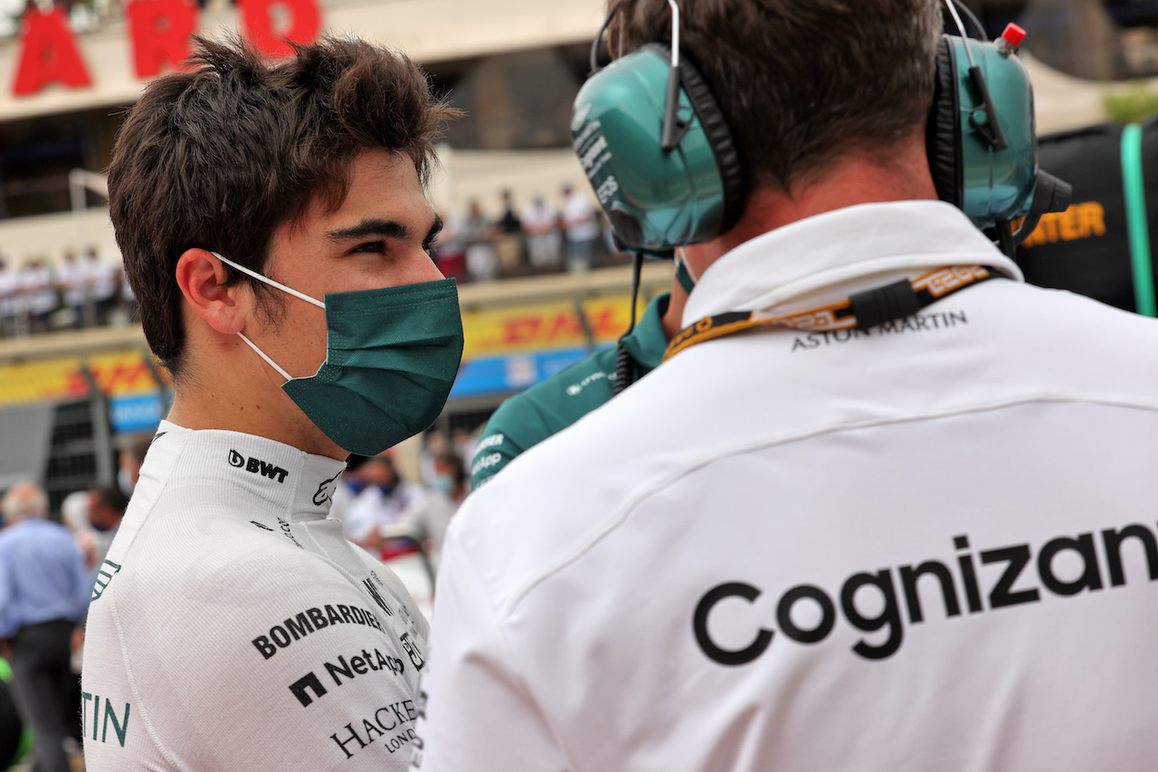 GP FRANCIA, Lance Stroll (CDN) Aston Martin F1 Team on the grid.
20.06.2021. Formula 1 World Championship, Rd 7, French Grand Prix, Paul Ricard, France, Gara Day.
- www.xpbimages.com, EMail: requests@xpbimages.com © Copyright: Batchelor / XPB Images