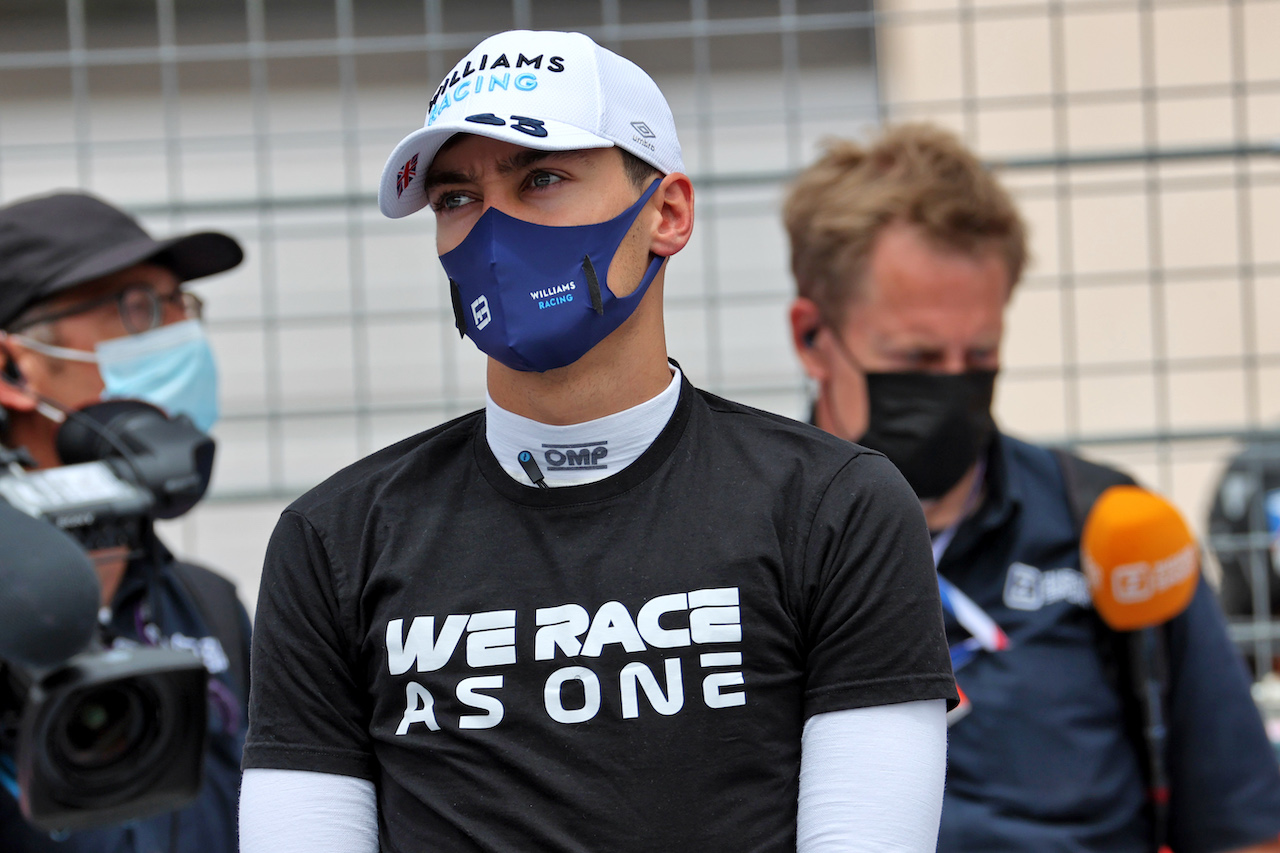 GP FRANCIA, George Russell (GBR) Williams Racing on the grid.
20.06.2021. Formula 1 World Championship, Rd 7, French Grand Prix, Paul Ricard, France, Gara Day.
- www.xpbimages.com, EMail: requests@xpbimages.com © Copyright: Batchelor / XPB Images