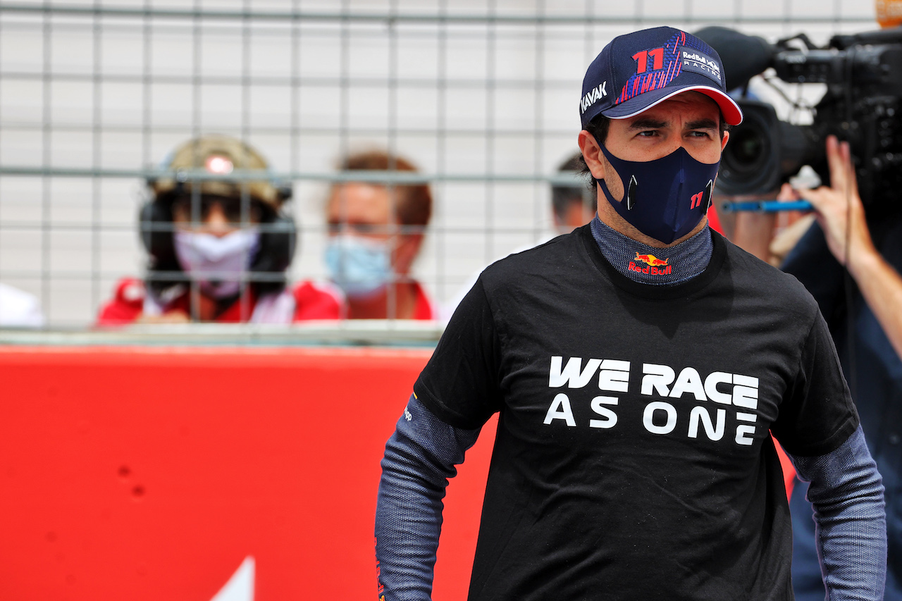 GP FRANCIA, Sergio Perez (MEX) Red Bull Racing on the grid.
20.06.2021. Formula 1 World Championship, Rd 7, French Grand Prix, Paul Ricard, France, Gara Day.
- www.xpbimages.com, EMail: requests@xpbimages.com © Copyright: Batchelor / XPB Images