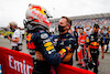 GP FRANCIA, (L to R): Gara winner Max Verstappen (NLD) Red Bull Racing celebrates with Christian Horner (GBR) Red Bull Racing Team Principal in parc ferme.
20.06.2021. Formula 1 World Championship, Rd 7, French Grand Prix, Paul Ricard, France, Gara Day.
- www.xpbimages.com, EMail: requests@xpbimages.com © Copyright: FIA Pool Image for Editorial Use Only