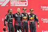 GP FRANCIA, Lewis Hamilton (GBR), Mercedes AMG F1  Max Verstappen (NLD), Red Bull Racing e Sergio Perez (MEX), Red Bull Racing 
20.06.2021. Formula 1 World Championship, Rd 7, French Grand Prix, Paul Ricard, France, Gara Day.
- www.xpbimages.com, EMail: requests@xpbimages.com ¬© Copyright: Charniaux / XPB Images