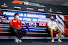 GP FRANCIA, (L to R): Carlos Sainz Jr (ESP) Ferrari e Nikita Mazepin (RUS) Haas F1 Team in the FIA Press Conference.
17.06.2021. Formula 1 World Championship, Rd 7, French Grand Prix, Paul Ricard, France, Preparation Day.
- www.xpbimages.com, EMail: requests@xpbimages.com © Copyright: FIA Pool Image for Editorial Use Only