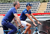 GP FRANCIA, George Russell (GBR) Williams Racing rides the circuit with James Urwin (GBR) Williams Racing Gara Engineer.
17.06.2021. Formula 1 World Championship, Rd 7, French Grand Prix, Paul Ricard, France, Preparation Day.
- www.xpbimages.com, EMail: requests@xpbimages.com © Copyright: Batchelor / XPB Images