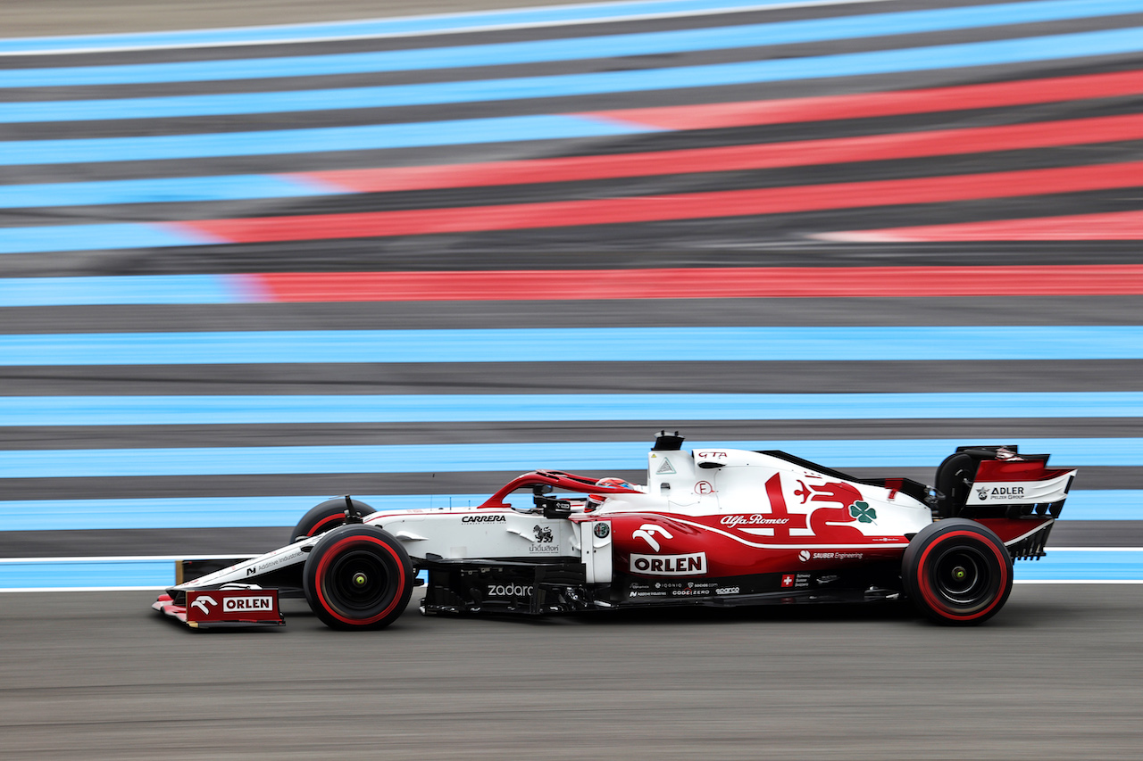GP FRANCIA, Kimi Raikkonen (FIN) Alfa Romeo Racing C41.
19.06.2021. Formula 1 World Championship, Rd 7, French Grand Prix, Paul Ricard, France, Qualifiche Day.
- www.xpbimages.com, EMail: requests@xpbimages.com © Copyright: Charniaux / XPB Images