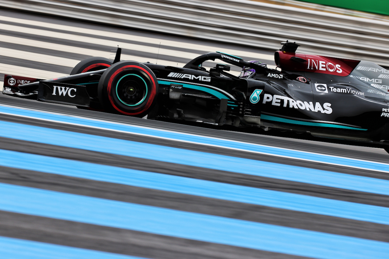 GP FRANCIA, Lewis Hamilton (GBR) Mercedes AMG F1 W12.
19.06.2021. Formula 1 World Championship, Rd 7, French Grand Prix, Paul Ricard, France, Qualifiche Day.
- www.xpbimages.com, EMail: requests@xpbimages.com © Copyright: Batchelor / XPB Images