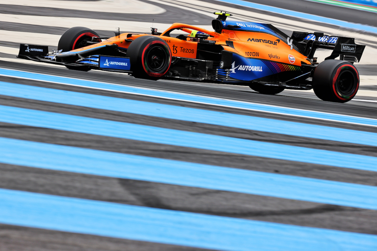 GP FRANCIA, Lando Norris (GBR) McLaren MCL35M.
19.06.2021. Formula 1 World Championship, Rd 7, French Grand Prix, Paul Ricard, France, Qualifiche Day.
- www.xpbimages.com, EMail: requests@xpbimages.com © Copyright: Batchelor / XPB Images