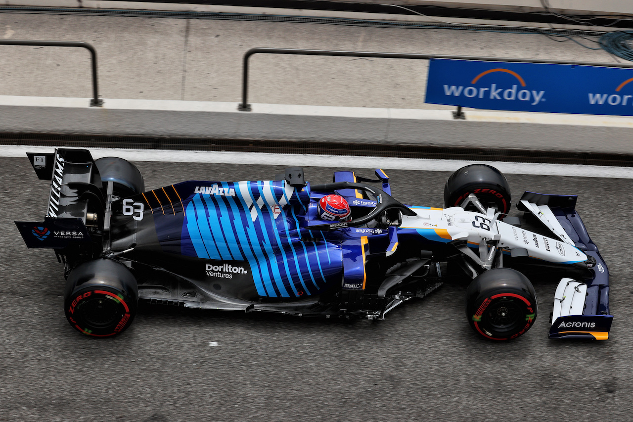 GP FRANCIA, George Russell (GBR) Williams Racing FW43B.
19.06.2021. Formula 1 World Championship, Rd 7, French Grand Prix, Paul Ricard, France, Qualifiche Day.
- www.xpbimages.com, EMail: requests@xpbimages.com © Copyright: Batchelor / XPB Images