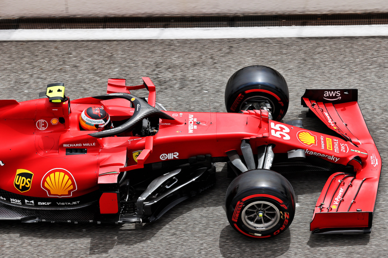 GP FRANCIA, Carlos Sainz Jr (ESP) Ferrari SF-21.
19.06.2021. Formula 1 World Championship, Rd 7, French Grand Prix, Paul Ricard, France, Qualifiche Day.
- www.xpbimages.com, EMail: requests@xpbimages.com © Copyright: Batchelor / XPB Images