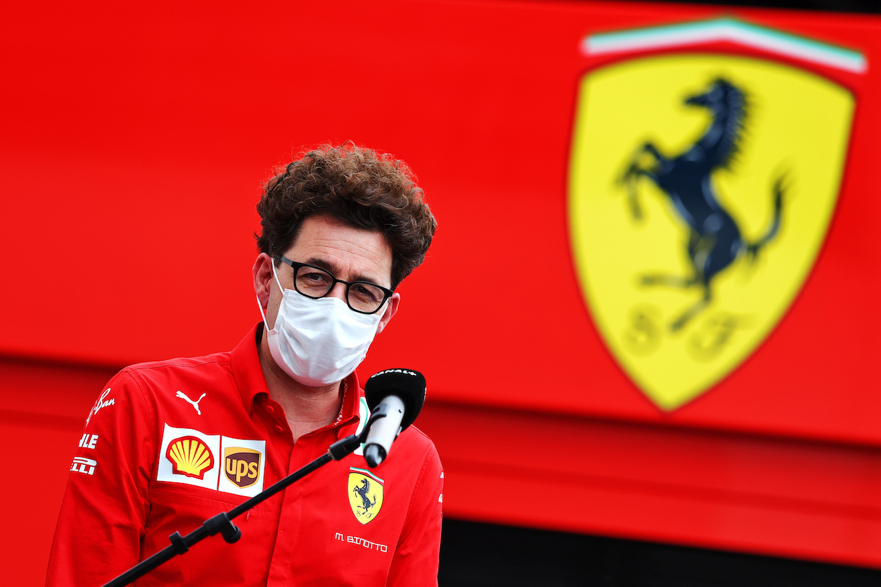 GP FRANCIA, Mattia Binotto (ITA) Ferrari Team Principal.
19.06.2021. Formula 1 World Championship, Rd 7, French Grand Prix, Paul Ricard, France, Qualifiche Day.
- www.xpbimages.com, EMail: requests@xpbimages.com © Copyright: Moy / XPB Images