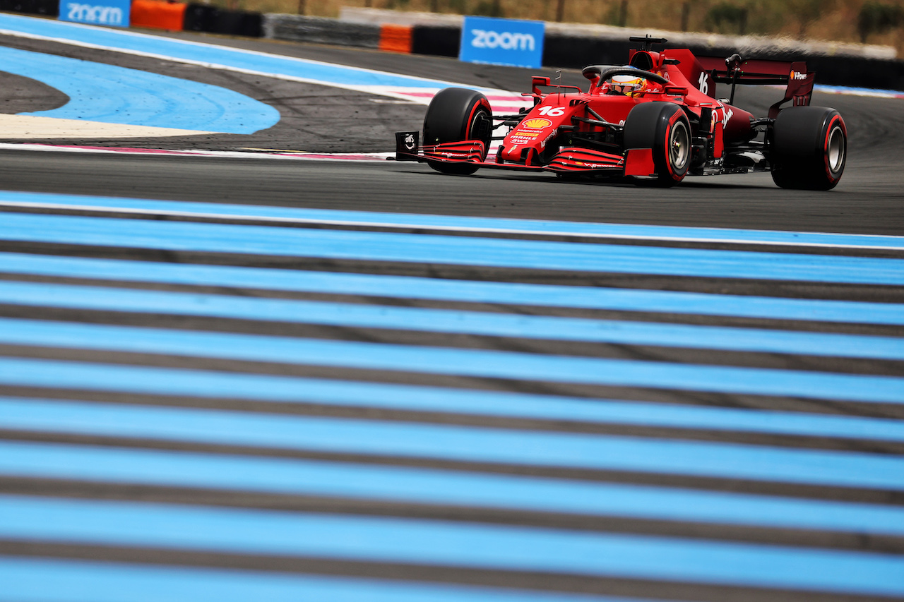 GP FRANCIA, Charles Leclerc (MON) Ferrari SF-21.
19.06.2021. Formula 1 World Championship, Rd 7, French Grand Prix, Paul Ricard, France, Qualifiche Day.
- www.xpbimages.com, EMail: requests@xpbimages.com © Copyright: Batchelor / XPB Images