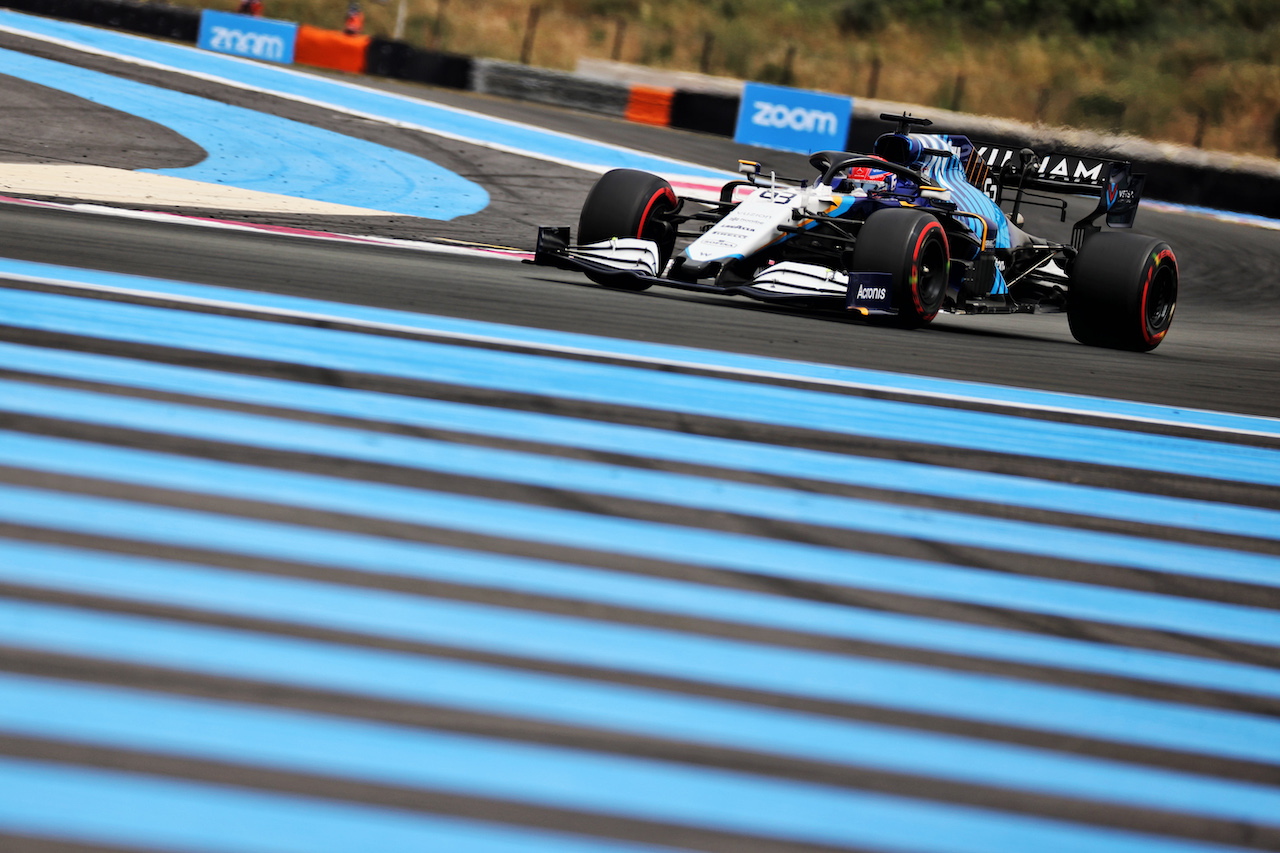 GP FRANCIA, George Russell (GBR) Williams Racing FW43B.
19.06.2021. Formula 1 World Championship, Rd 7, French Grand Prix, Paul Ricard, France, Qualifiche Day.
- www.xpbimages.com, EMail: requests@xpbimages.com © Copyright: Batchelor / XPB Images