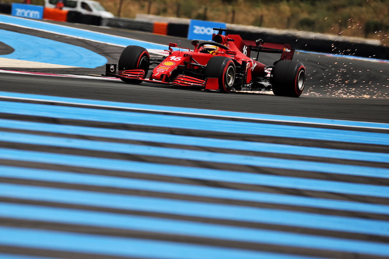 GP FRANCIA, Charles Leclerc (MON) Ferrari SF-21.
19.06.2021. Formula 1 World Championship, Rd 7, French Grand Prix, Paul Ricard, France, Qualifiche Day.
- www.xpbimages.com, EMail: requests@xpbimages.com © Copyright: Batchelor / XPB Images