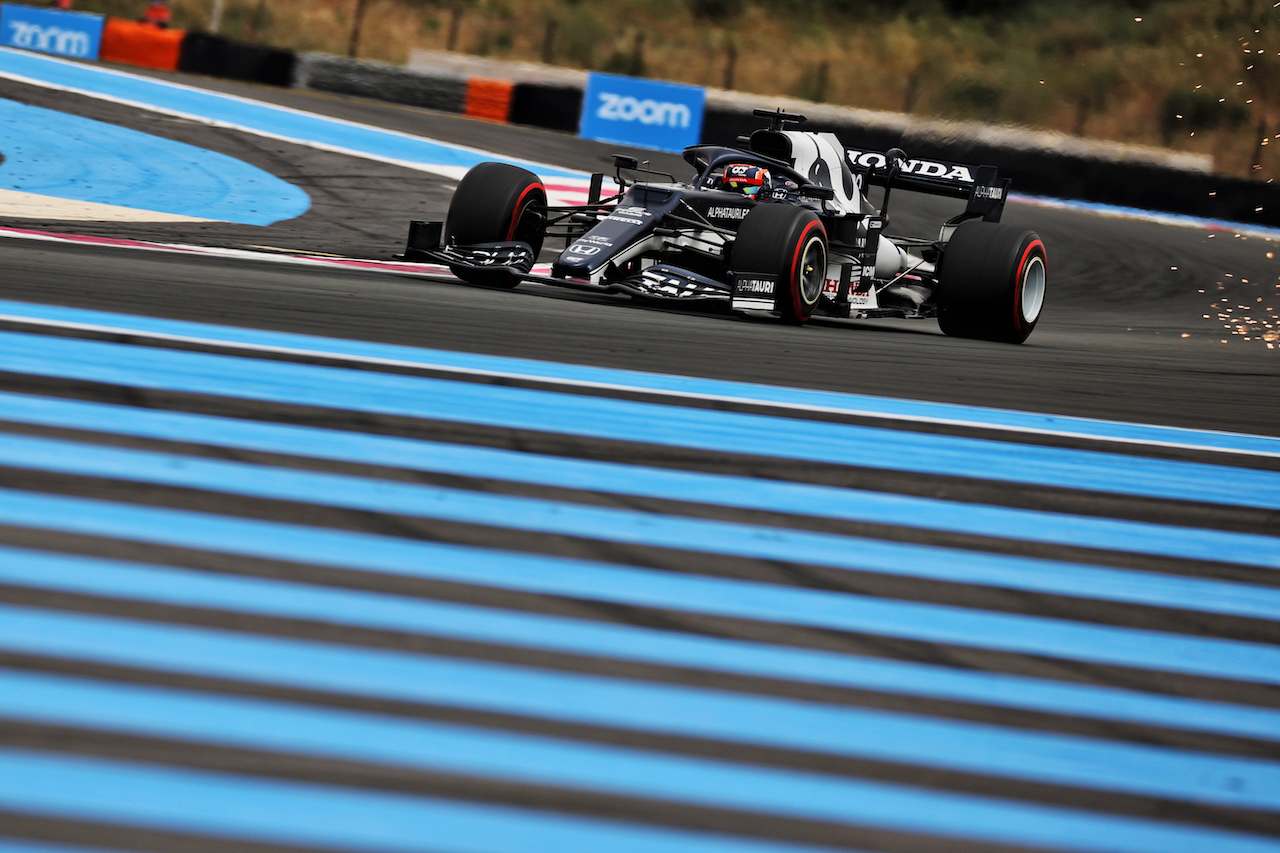 GP FRANCIA, Yuki Tsunoda (JPN) AlphaTauri AT02.
19.06.2021. Formula 1 World Championship, Rd 7, French Grand Prix, Paul Ricard, France, Qualifiche Day.
- www.xpbimages.com, EMail: requests@xpbimages.com © Copyright: Batchelor / XPB Images