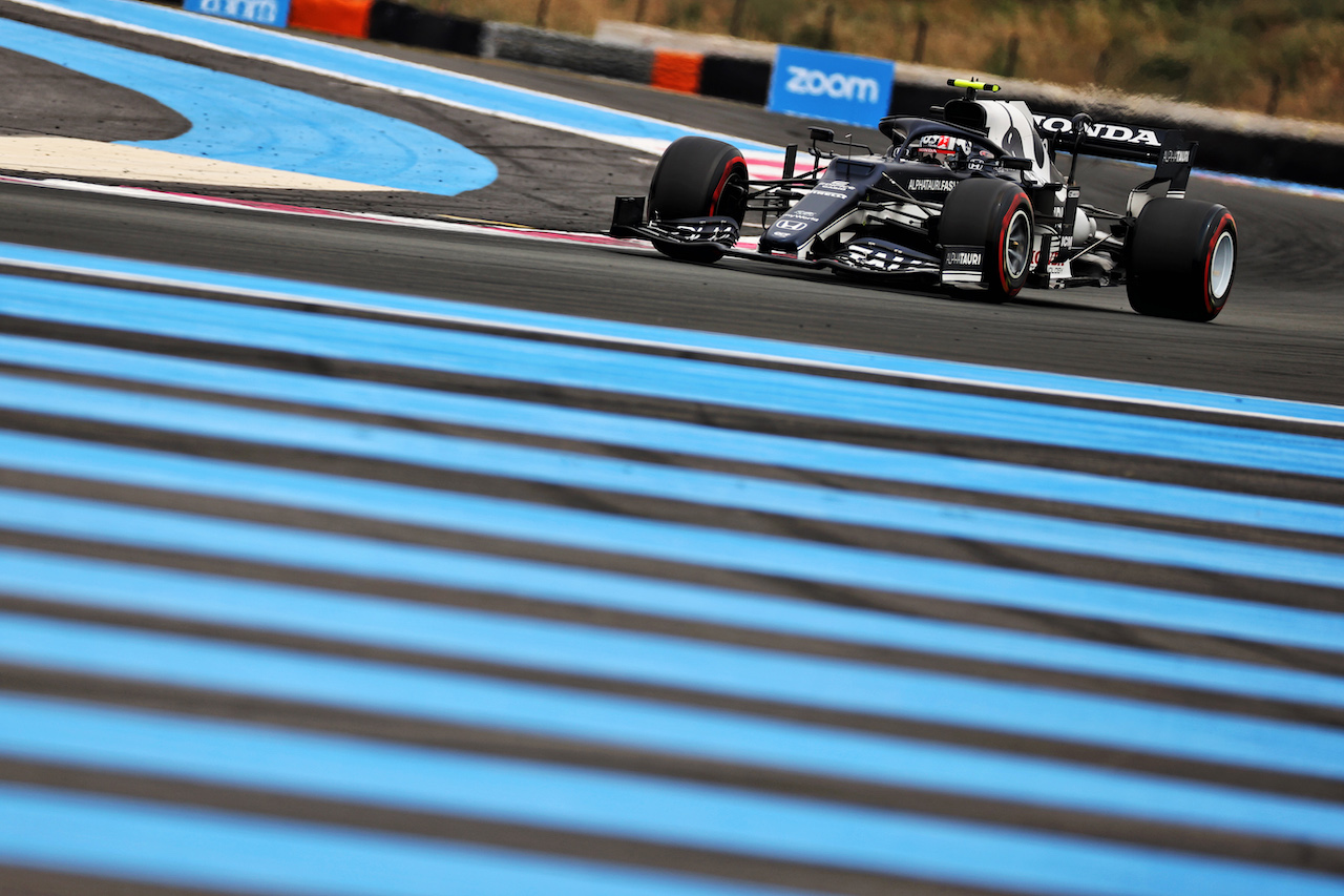 GP FRANCIA, Pierre Gasly (FRA) AlphaTauri AT02.
19.06.2021. Formula 1 World Championship, Rd 7, French Grand Prix, Paul Ricard, France, Qualifiche Day.
- www.xpbimages.com, EMail: requests@xpbimages.com © Copyright: Batchelor / XPB Images