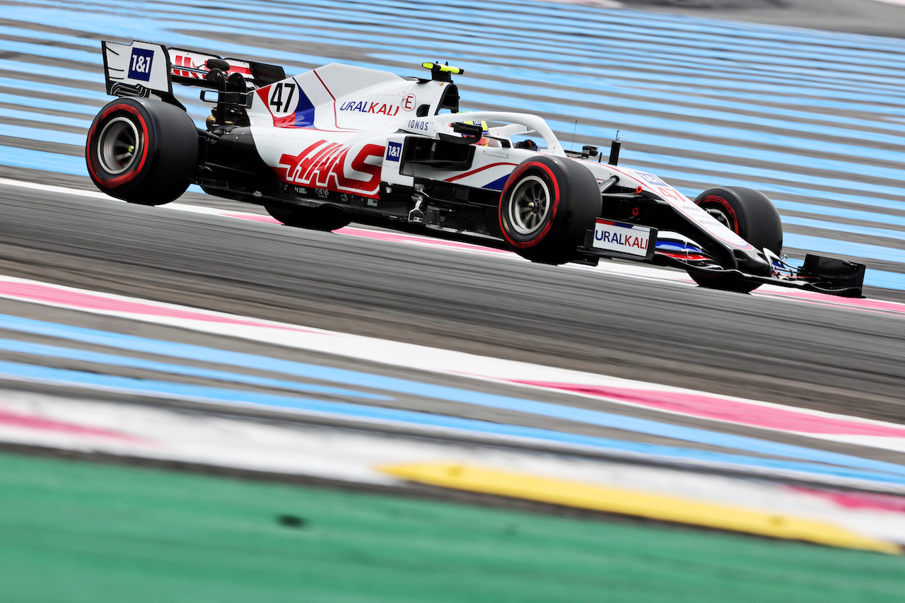 GP FRANCIA, Mick Schumacher (GER) Haas VF-21.
19.06.2021. Formula 1 World Championship, Rd 7, French Grand Prix, Paul Ricard, France, Qualifiche Day.
- www.xpbimages.com, EMail: requests@xpbimages.com © Copyright: Charniaux / XPB Images