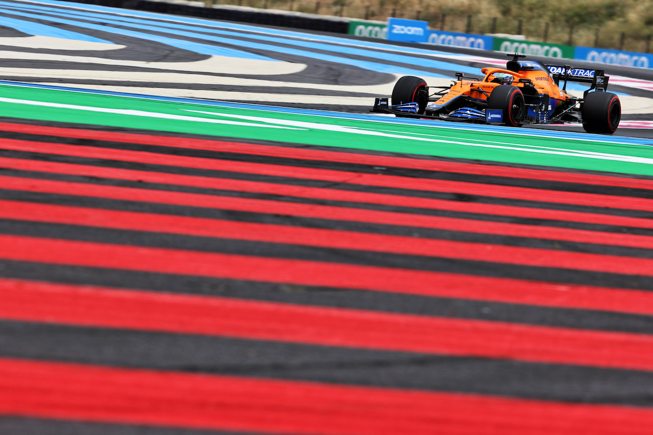 GP FRANCIA, Daniel Ricciardo (AUS) McLaren MCL35M.
19.06.2021. Formula 1 World Championship, Rd 7, French Grand Prix, Paul Ricard, France, Qualifiche Day.
- www.xpbimages.com, EMail: requests@xpbimages.com © Copyright: Batchelor / XPB Images