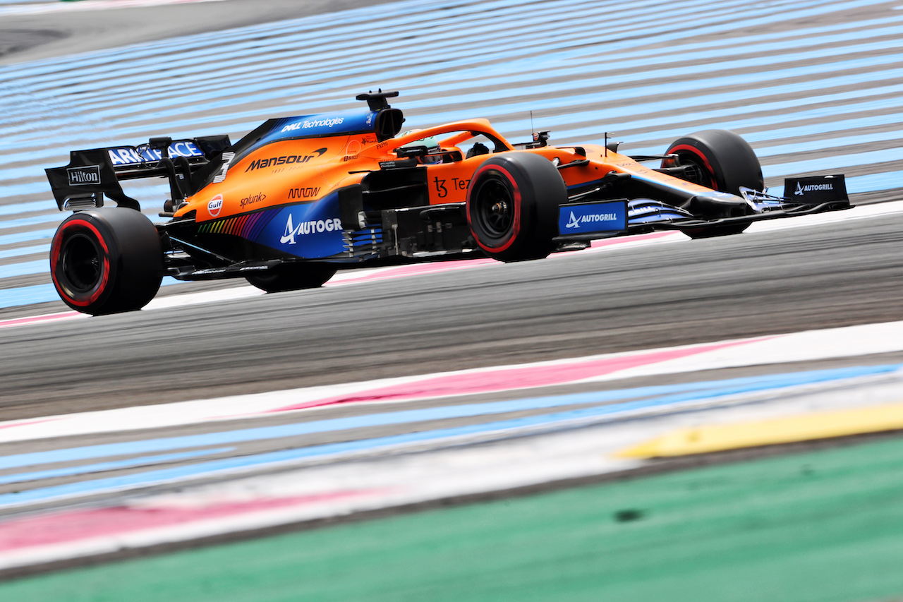 GP FRANCIA, Daniel Ricciardo (AUS) McLaren MCL35M.
19.06.2021. Formula 1 World Championship, Rd 7, French Grand Prix, Paul Ricard, France, Qualifiche Day.
- www.xpbimages.com, EMail: requests@xpbimages.com © Copyright: Charniaux / XPB Images